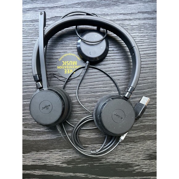 Jabra Evolve 20 SE GSA (HSC016) - Stereo headset (GSA4999-823-309) - Picture 1 of 6